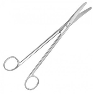 Sims Uterine Curved Scissors