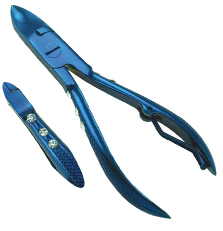 Nail Cutter Blue Coated